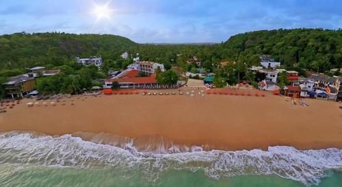 Sea Song Bed and Breakfast Unawatuna Exteriör bild